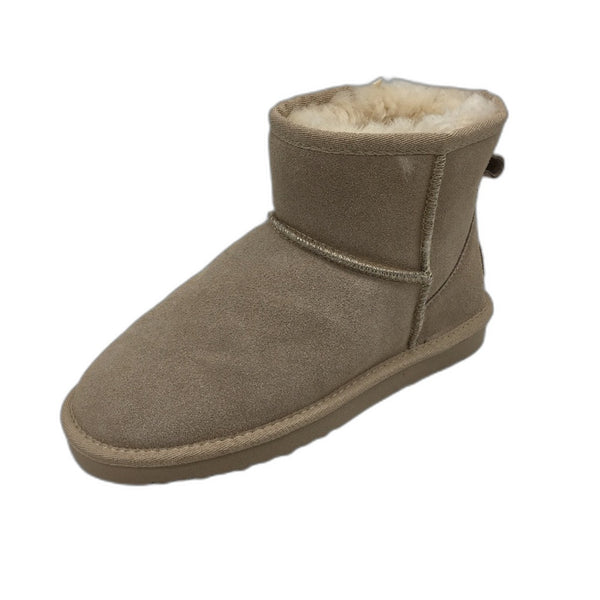 GROSBY Jillaroo UGG Boots Genuine Sheepskin Suede Beige Womens Size 5 NEW