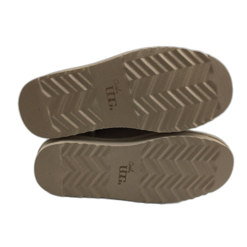 GROSBY Jillaroo UGG Boots Genuine Sheepskin Suede Beige Womens Size 5 NEW