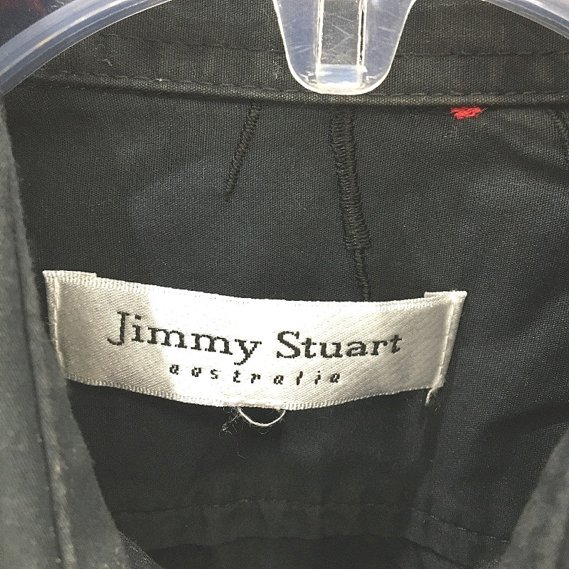 Jimmy Stuart Australia Cotton Black Redback Embroidered LS Shirt Mens Size M