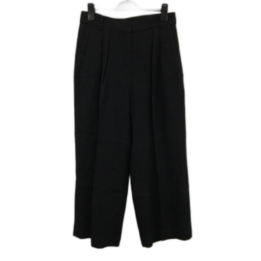 Country Road Black Linen Wool Blend High Waisted Dress Pants Ladies Size 12