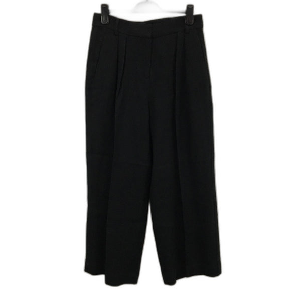 Country Road Black Linen Wool Blend High Waisted Dress Pants Ladies Size 12