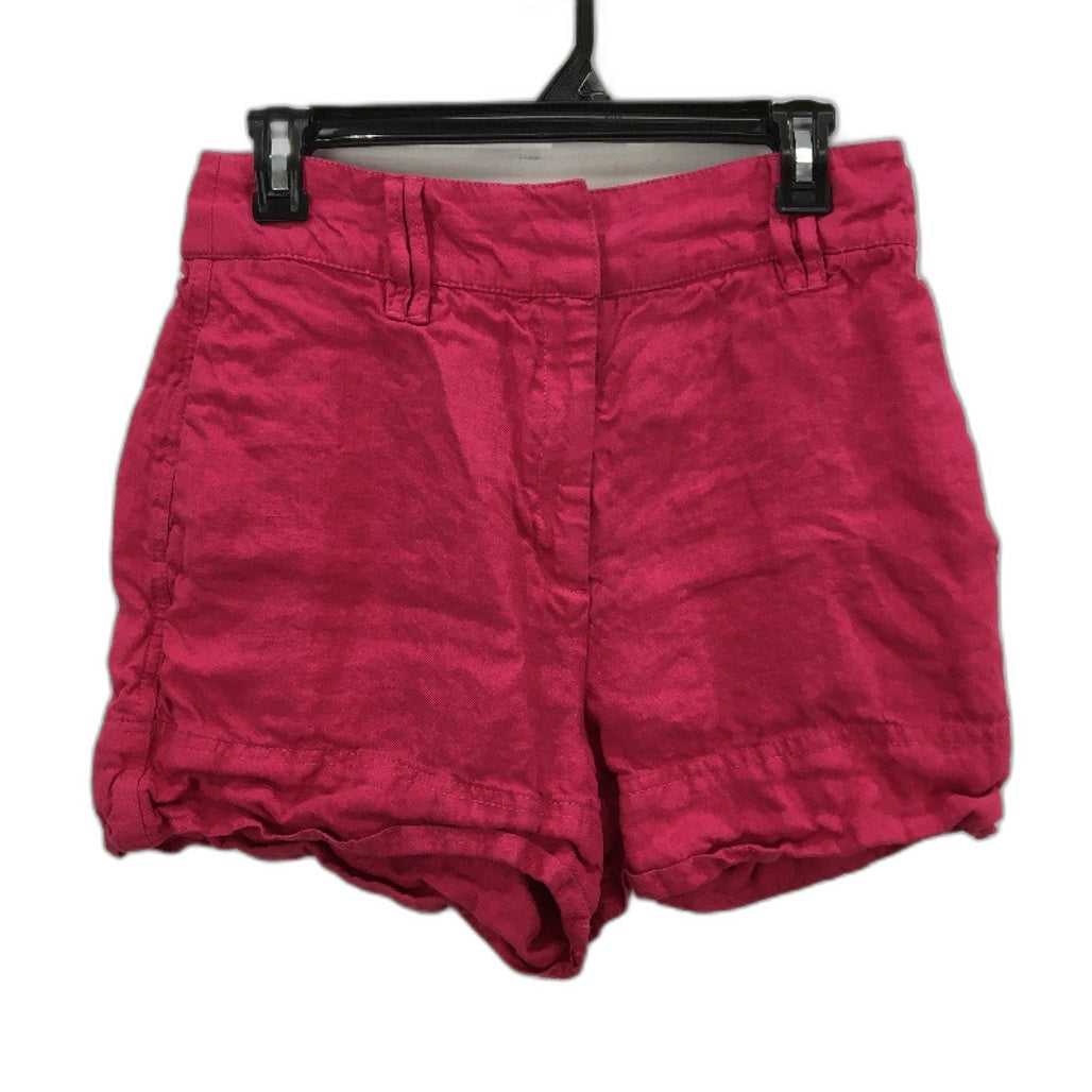 Country Road Organic French Linen Hot Pink Summer Shorts Ladies Size 10