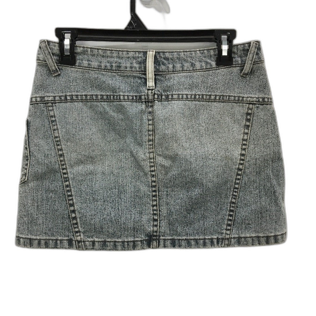 Country Road Acid Wash 100% Cotton Denim Mini Skirt Ladies Size 6