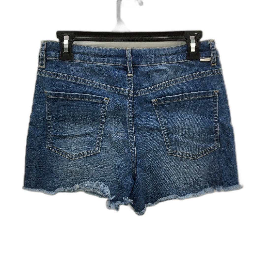 RIDERS by Lee Raw Hem 100% Cotton Blue Denim Cheeky Shorts Ladies Size 10