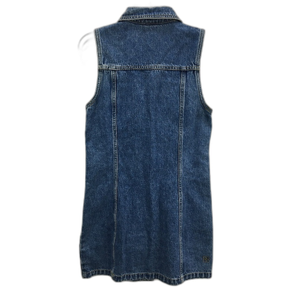 Insight Vienna Sleeveless Blue Denim Mid 90s Style Dress Ladies Size XS NEW