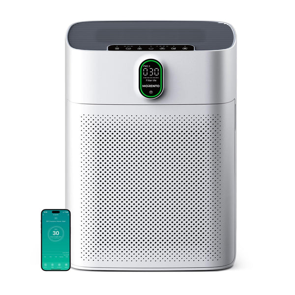 MORENTO Smart Air Purifier for Home with HEPA Filter and Wi-Fi Online Australia