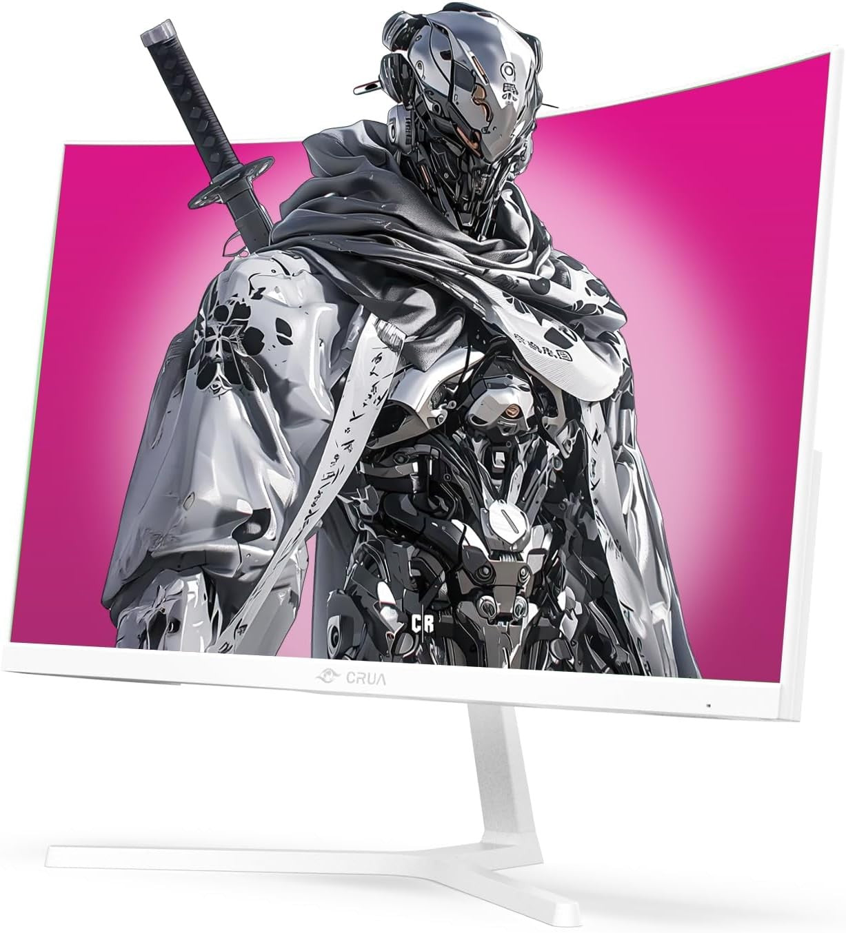 CRUA 24" Curved Gaming Monitor FHD 200Hz with FreeSync & Blue Light Filter AU