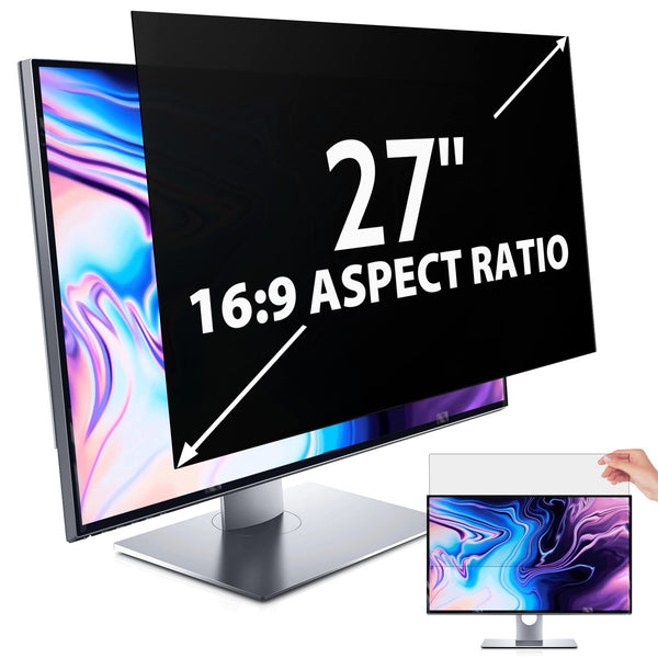 IPROKKO 27 Inch Computer Privacy Screen Filter Anti Blue Light Online NEW