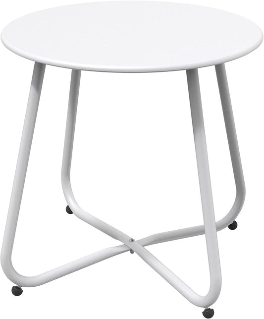 Grand Patio 18-Inch Round Outdoor Side Table for Bistro Balcony Australia DEMO