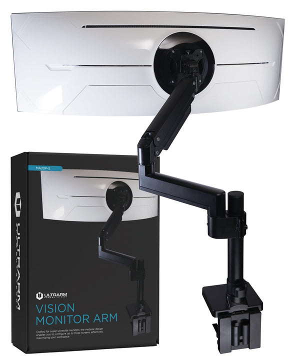 ULTRARM Heavy Duty Monitor Arm for Ultrawide Screens Up to 57" Online Australia