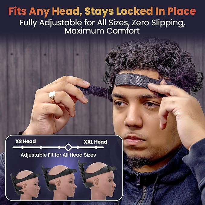 247Groomed 2 Piece Neck to Head Self Haircut Shaving Stability Kit NEW