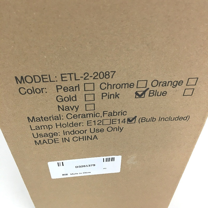 EOEYYOYB Set of 2 Glazed Ceramic Bulldog Linen Shade Table Lamp in Pink NEW