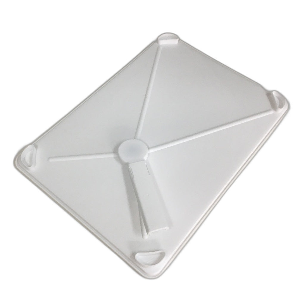 1 Tier Small Capacity Countertop Wire Dish Drying Rack in White NEW