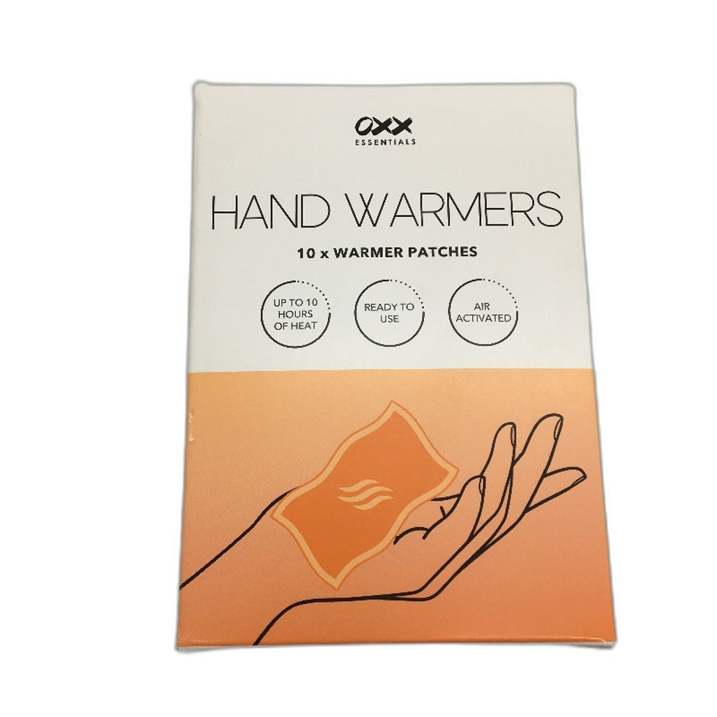 OXX Essentials 2 Pack x10 Hand Warmers and Hot and Cold Body Wrap Gel Pad NEW