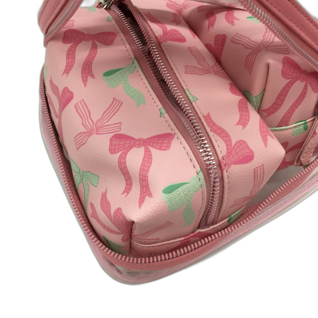 OXX 3 Pack Rest & Revive Set, Double Sided Mirror and 3pc Makeup Bags Bundle NEW