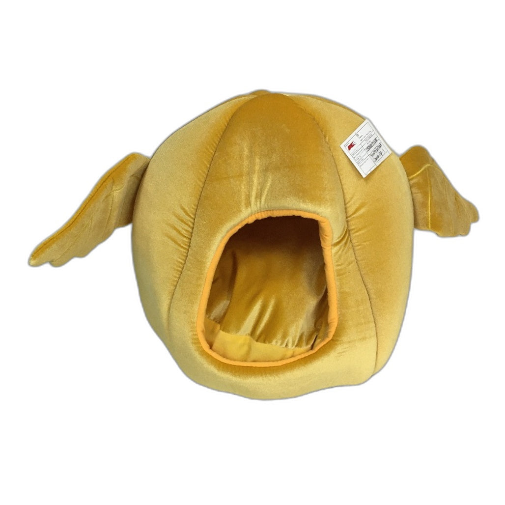 Harry Potter Golden Snitch Cat Plush Pet Cave 40x40x35cm NEW