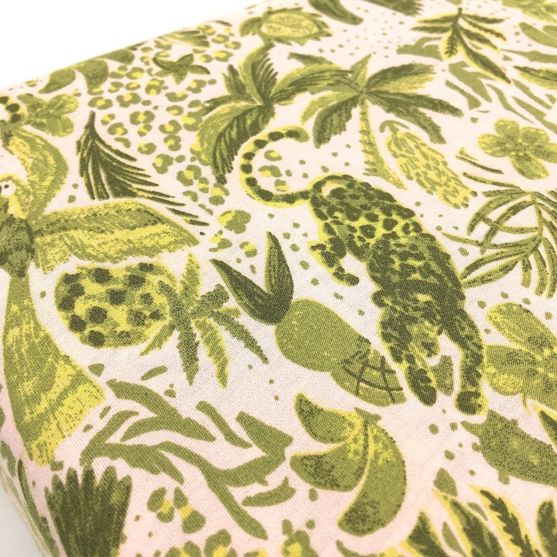 Target Safari Botanical Pink Green Patterned Fitted Sheet Combo Size DOUBLE NEW