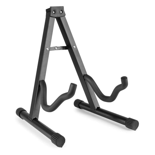 MAX GP20 Guitar Stand for Acoustic Electric Bass Instruments Black Australia