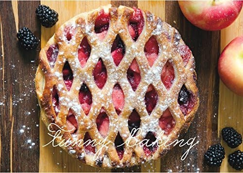 AMPSEVEN Stainless Steel Pastry Lattice Roller Cutter for Pie and Pizza...