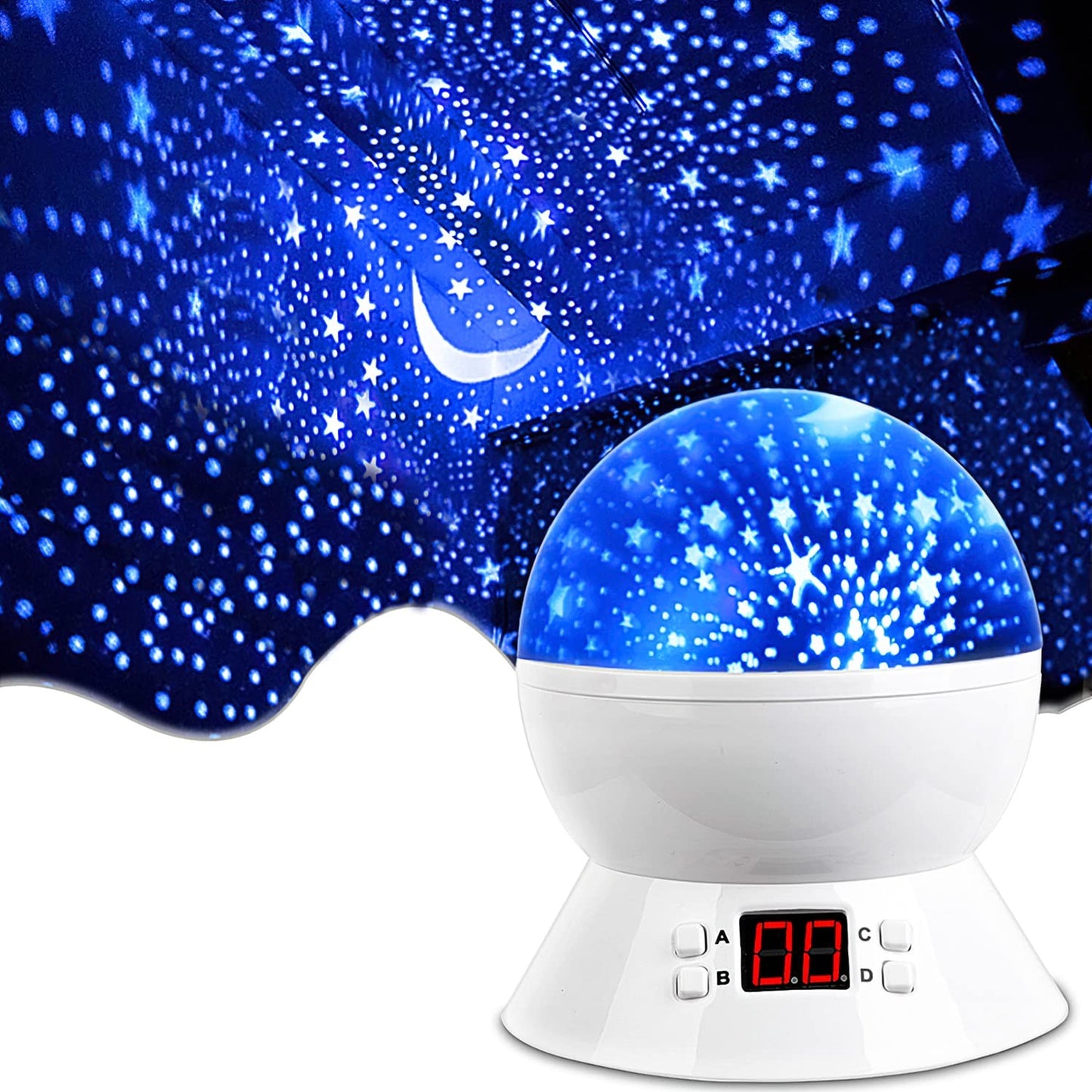 MOKOQI Star Projector Night Light for Kids with Timer - Multicolor AU Online