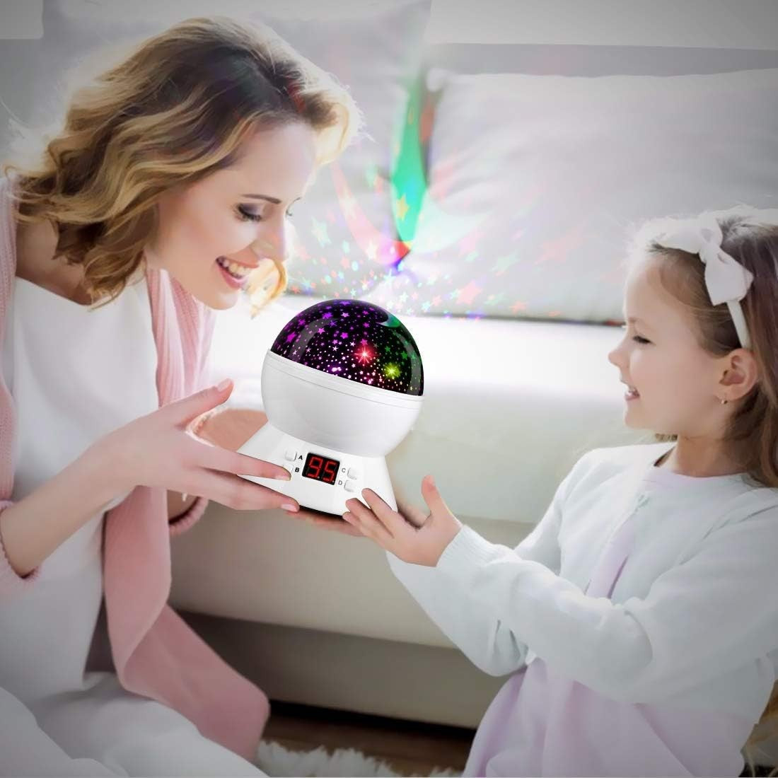 MOKOQI Star Projector Night Light for Kids with Timer - Multicolor AU Online
