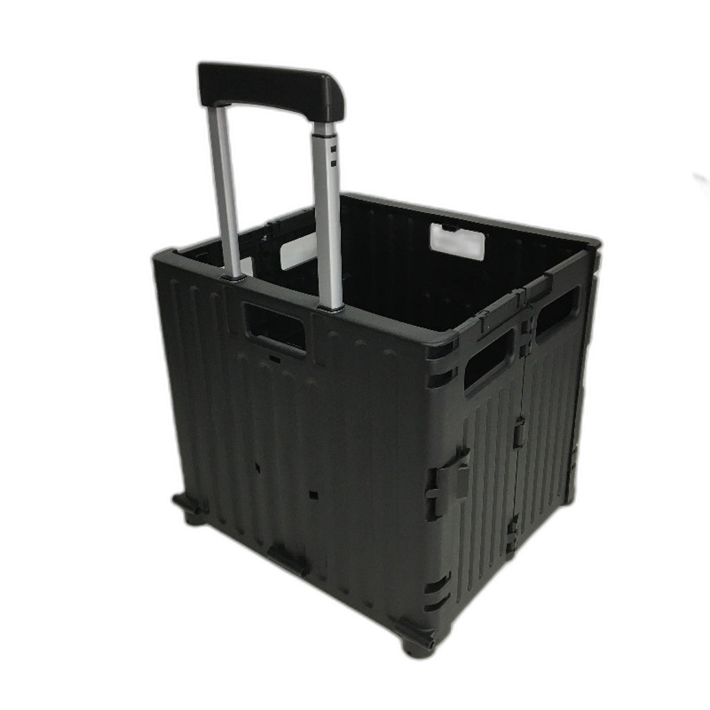 Folding Shopping Trolley Cart Portable Up To 35kg Black STP1001-65L-BK
NEW