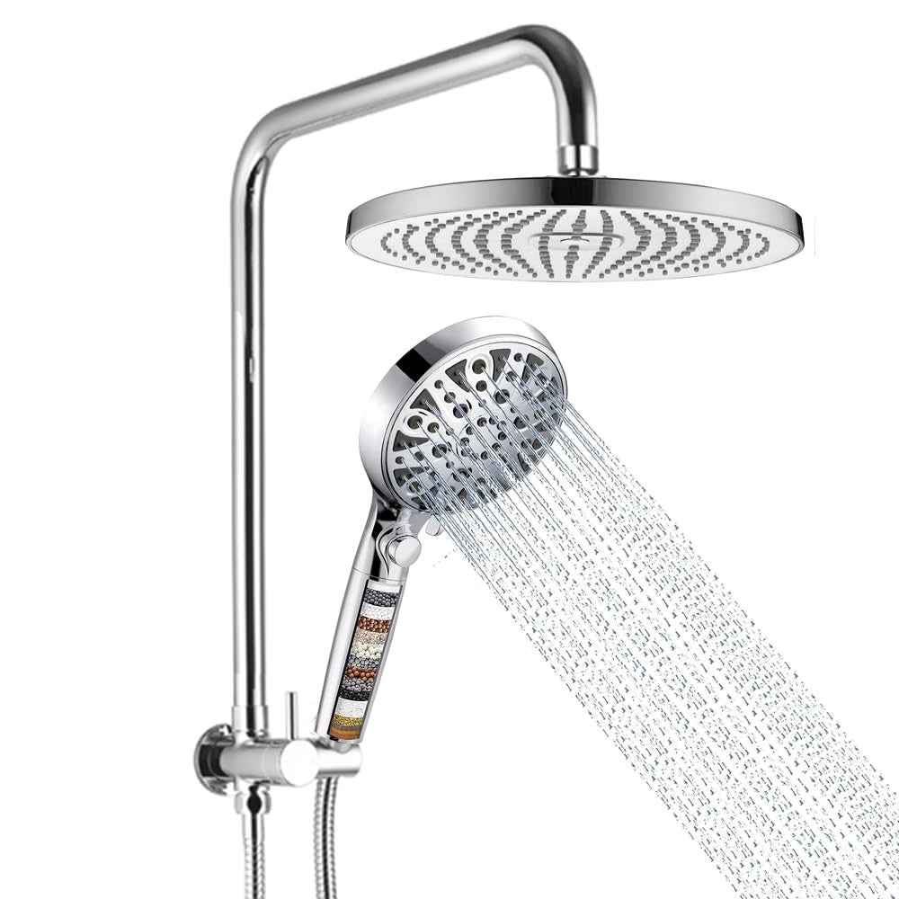 Tamefox 10" Rain Shower Set with 8-Mode Spray and Water Filtration Online AU