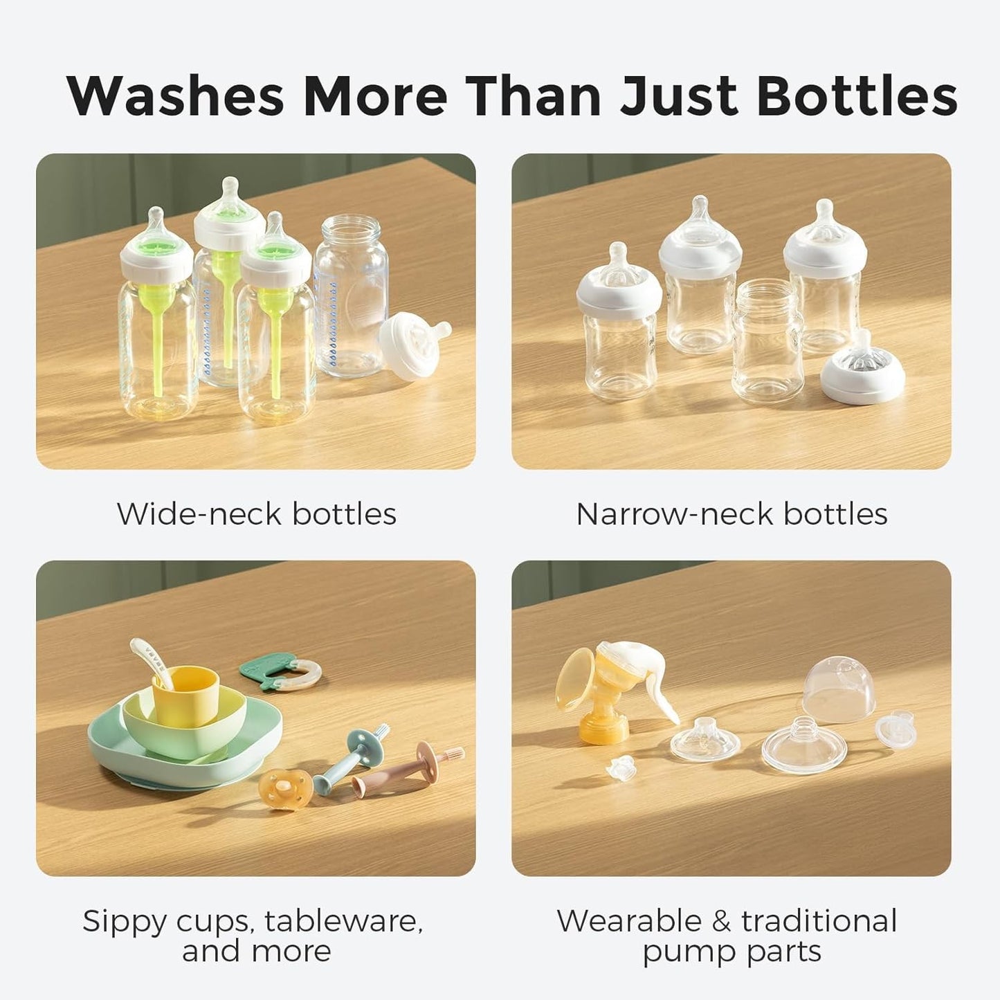 Momcozy KleanPal Pro Baby Bottle Washer & Sterilizer for Effortless Care BS03 AU