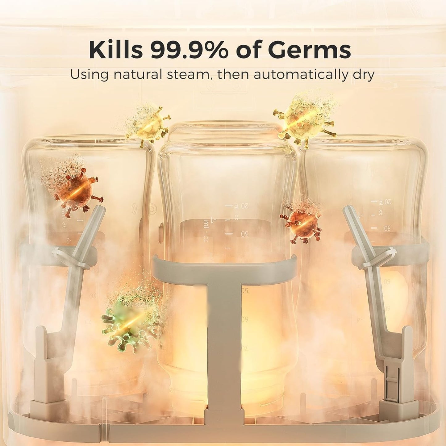 Momcozy KleanPal Pro Baby Bottle Washer & Sterilizer for Effortless Care BS03 AU