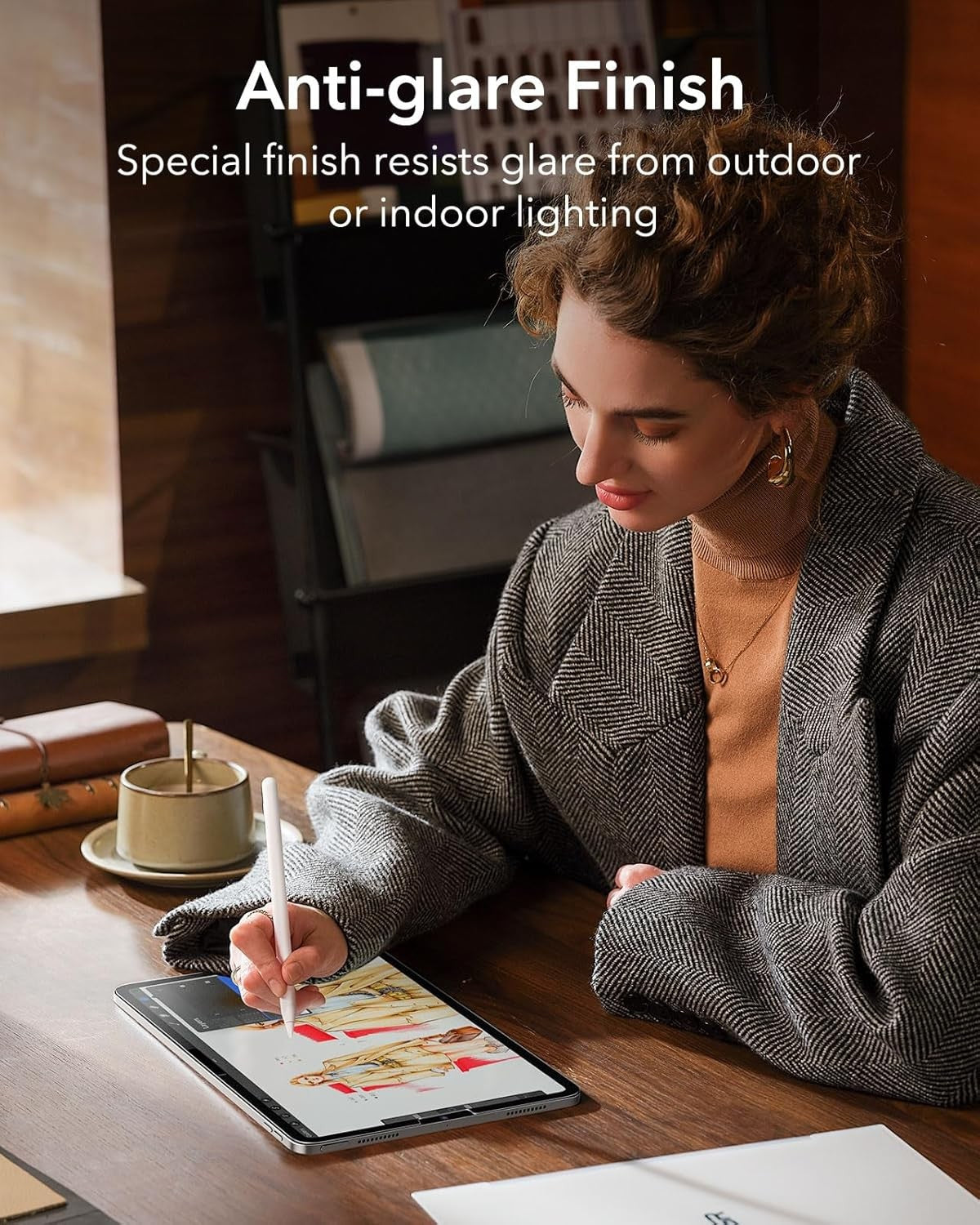 ESR Screen Protector 2 Pack Paper-Feel for iPad Air 5/4 10.9" Pro 11" Matte