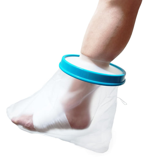 Tideshake 100% Waterproof Foot Cast Cover for Showering