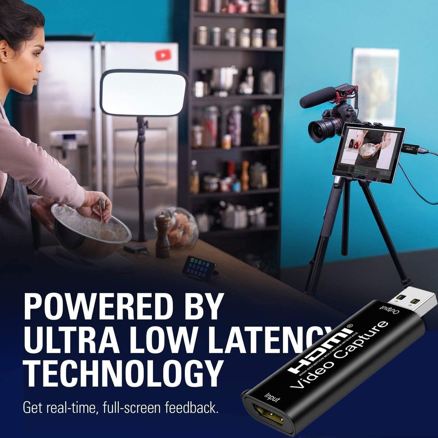 Extenuating Threads 4K HDMI Video Capture Card for Streaming and Gaming