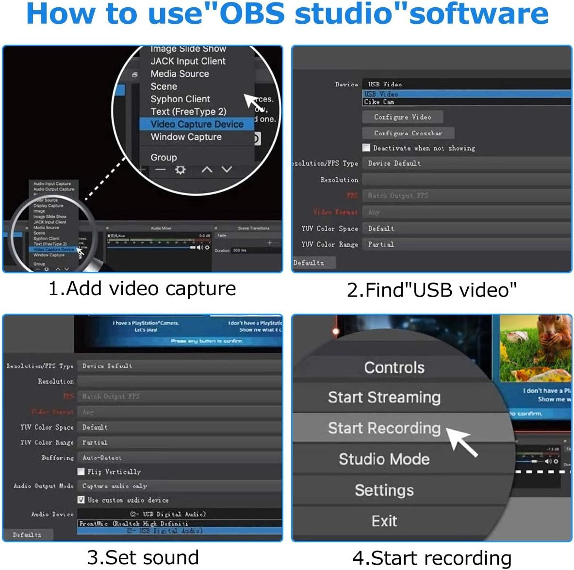 Extenuating Threads 4K HDMI Video Capture Card for Streaming and Gaming