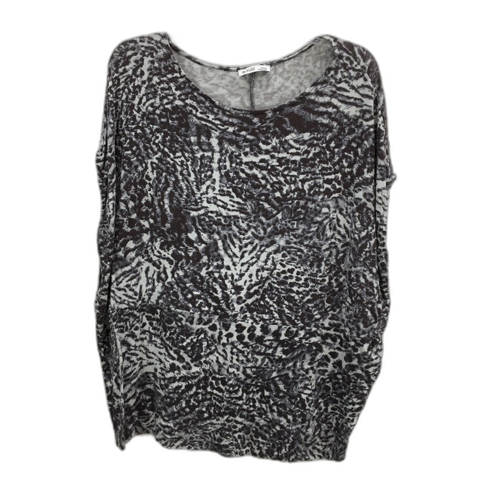 Zara WB Collection Soft Stretchy Animal Print Sleeveless Top Ladies Size M
