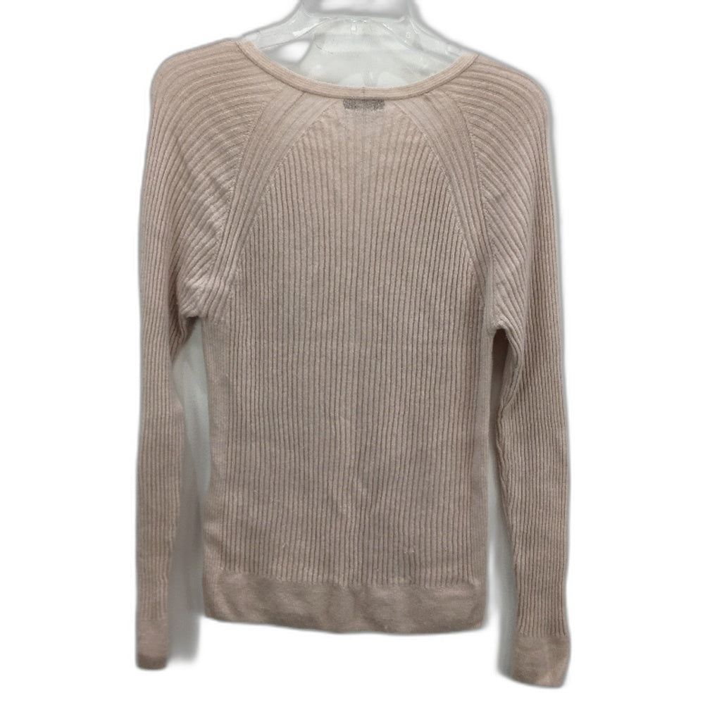 Reiss Beige Alpaca Wool Blend Knit Style Lightweight Sweater Top Ladies Size L