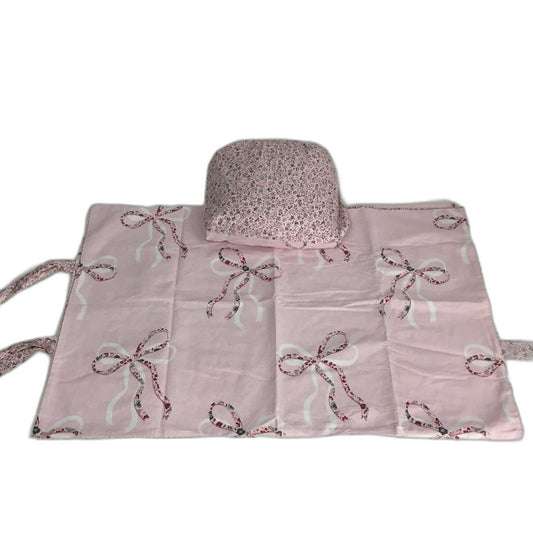 Target Becky Bow Australian Cotton Reversible Quilt Cover Set Size QUEEN NEW