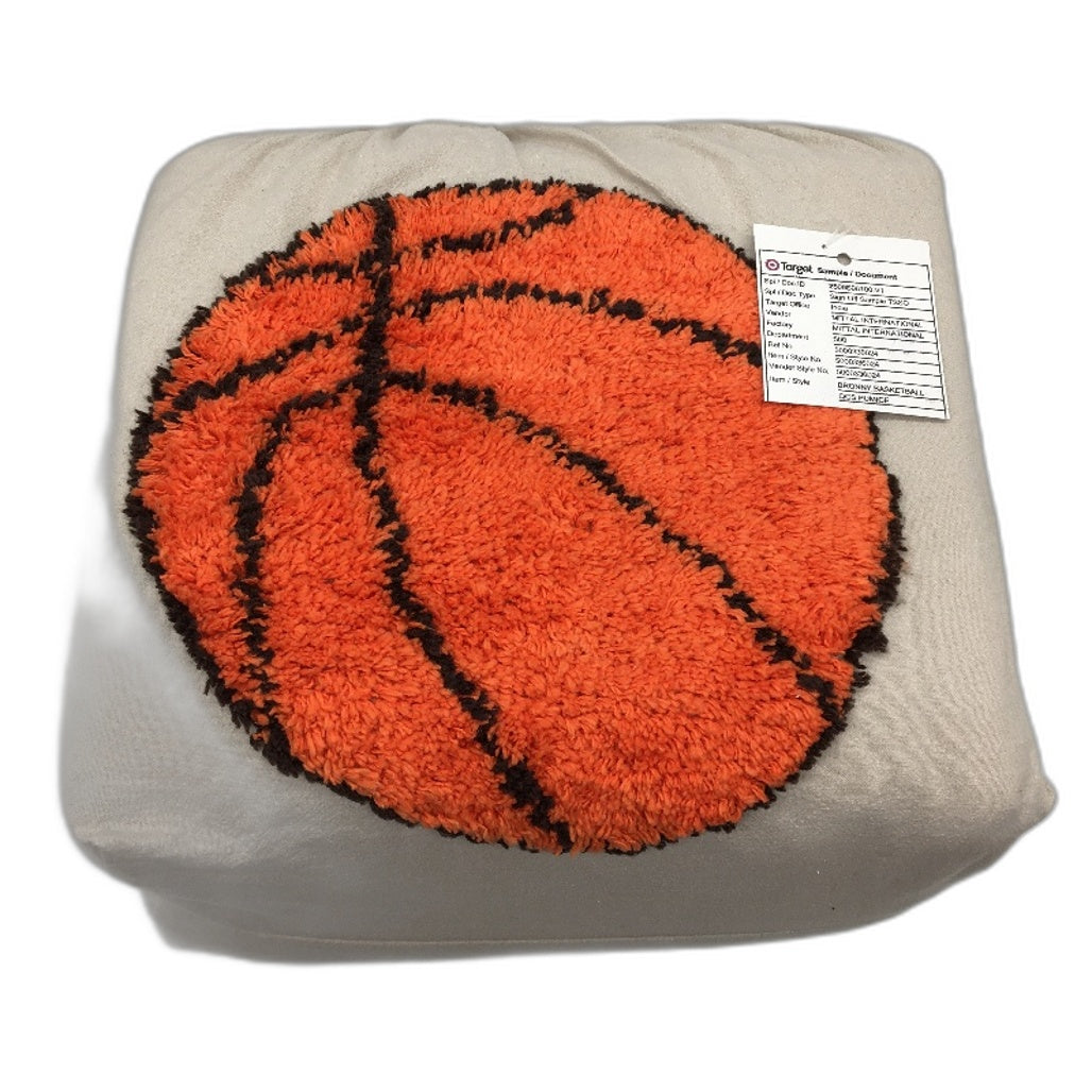 Target Bronny Basketball Tufted Pumice White Quilt Cover Set Size DOUBLE NEW