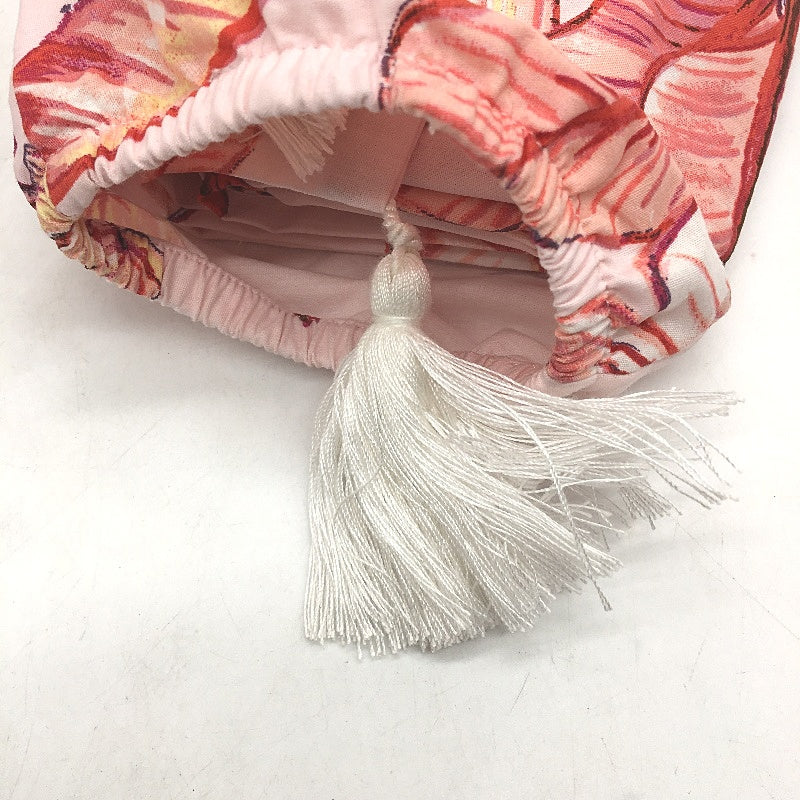 2 Piece Pink Palm Tree European Square Pillowcases 67x67cm NEW