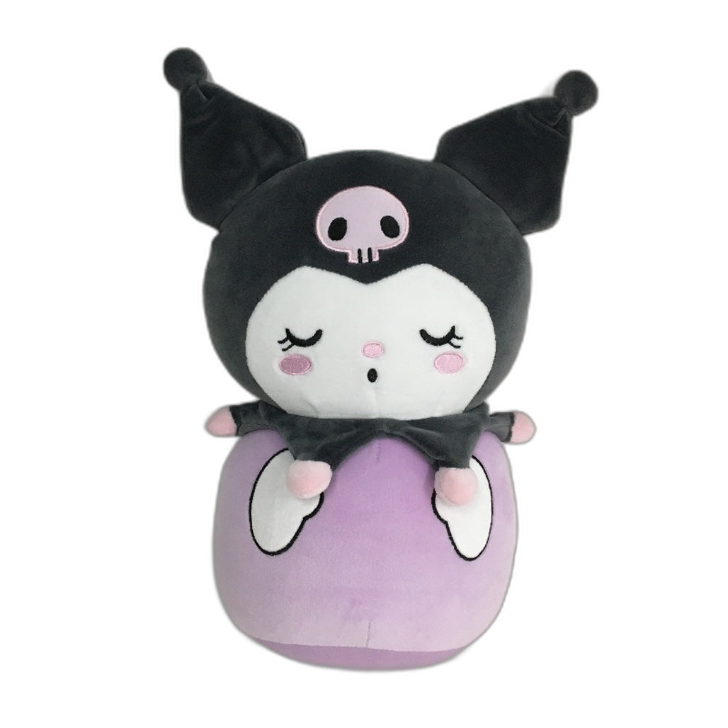 Sanrio Characters Kuromi Soft Plush Cushion 30CM Large Cuddly Plushie NEW