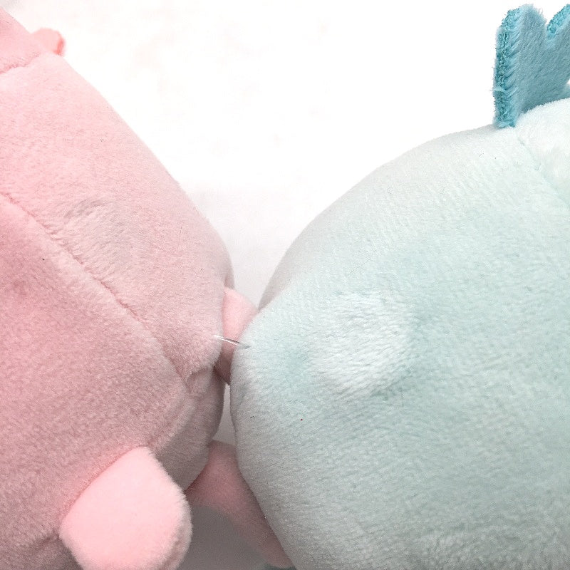 Mini Plush Toys 2x 2 Pack Bundle Axolotl Bee Ladybug Magnetic Palm Pals NEW