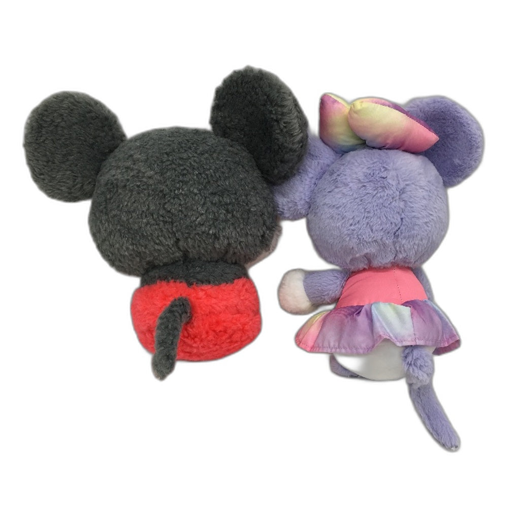 Disney Mickey & Minnie Mouse 2 Pack Bundle Super Soft Cuddly Plush Toys NEW