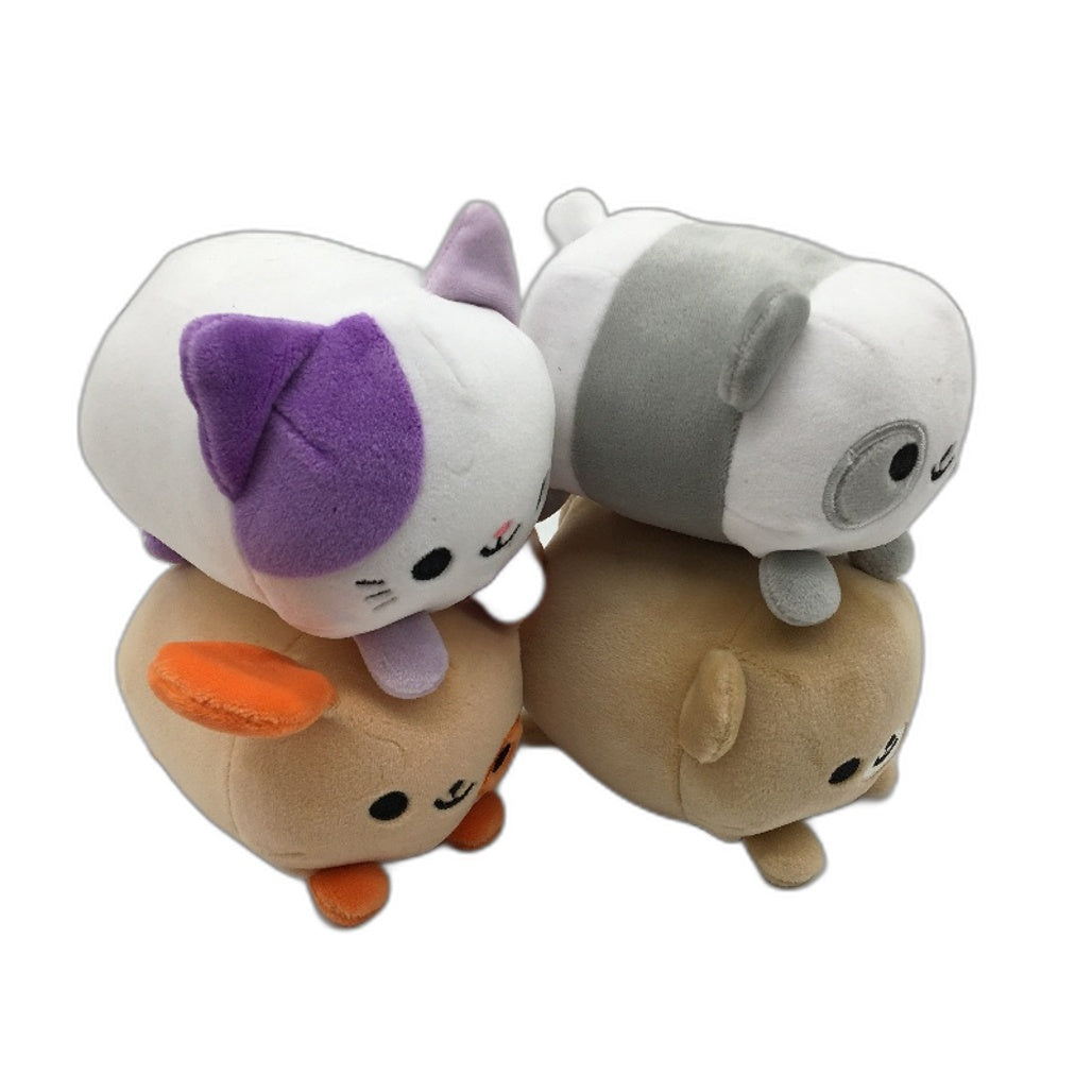 Mini Plush Toy 2x 2 Pack Bundle Super Soft Magnetic Animal Palm Pal Plushies NEW