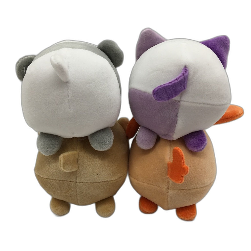 Mini Plush Toy 2x 2 Pack Bundle Super Soft Magnetic Animal Palm Pal Plushies NEW