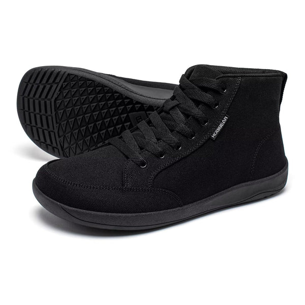 HOBIBEAR Unisex High Top Barefoot Shoes with Wide Toe Box for Trail Running AU