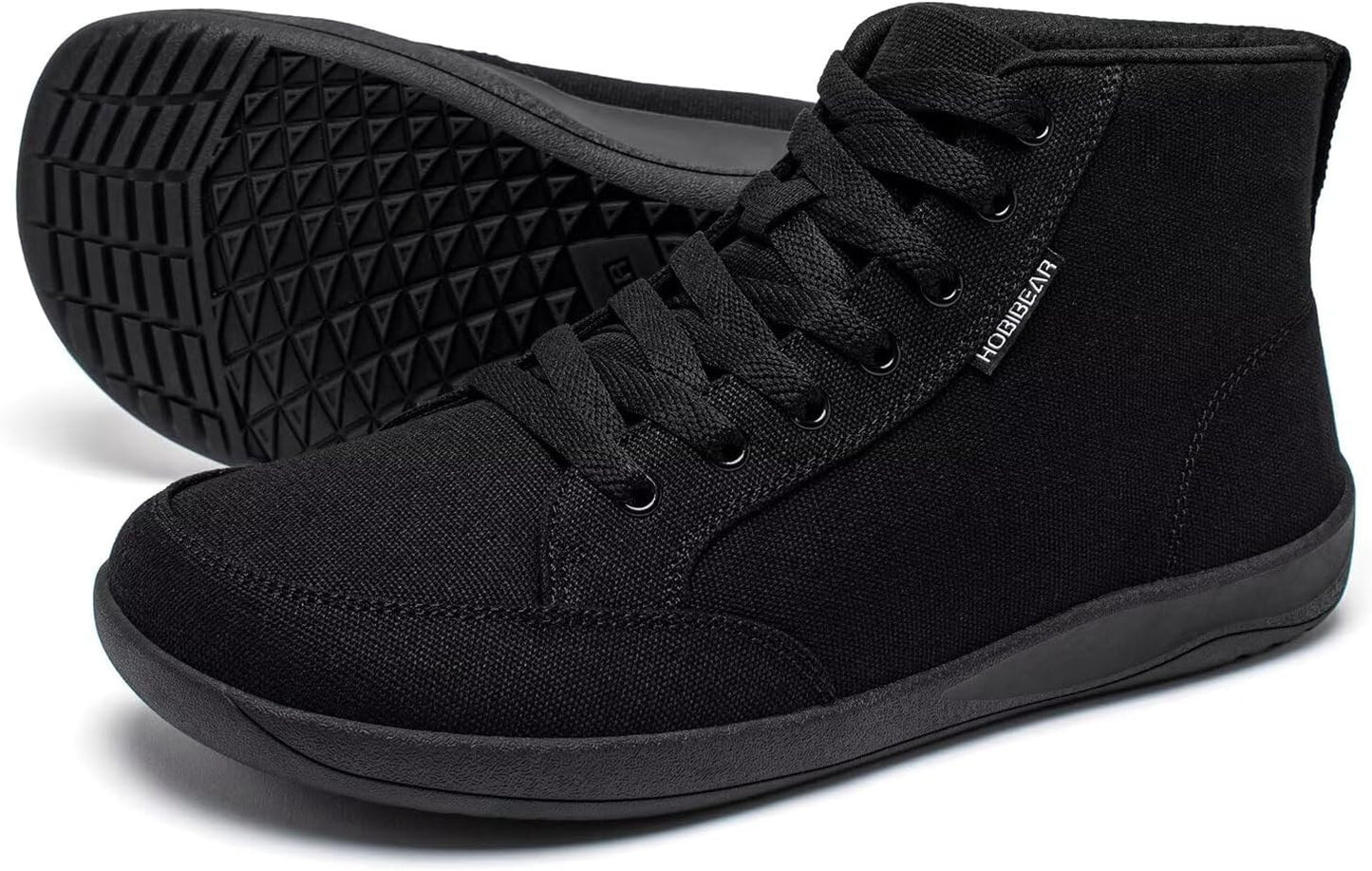 HOBIBEAR Unisex High Top Barefoot Shoes with Wide Toe Box for Trail Running AU