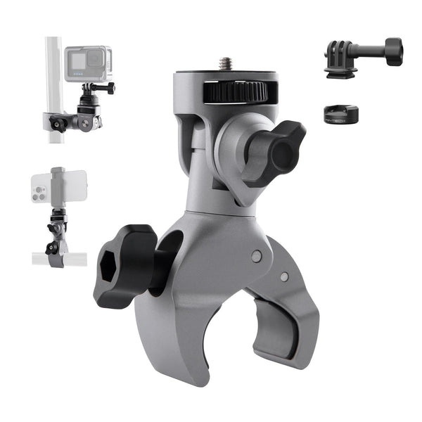 PGYTECH CapLock Super Clamp Mount for Insta360 & GoPro Action Cameras