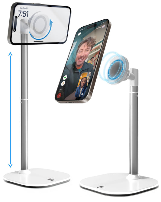 COOPER MagStand iPhone Desk Stand for Video Recording Compatible with MagSafe