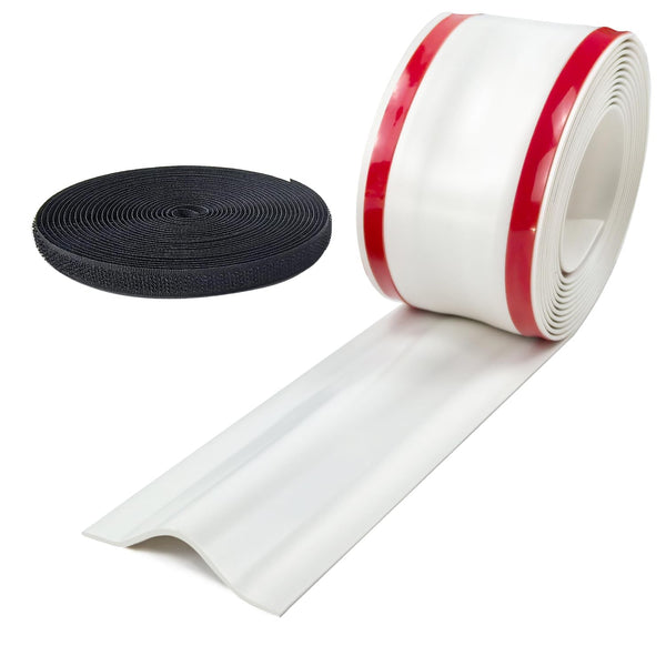 Adyawen 8.2FT Cord Cover for Wires on Floor Soft PVC Cable Protector