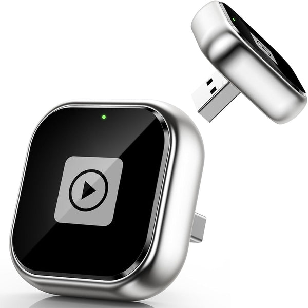 ENOMIR A10 Mini Wireless CarPlay Adapter for iPhone & Android Auto