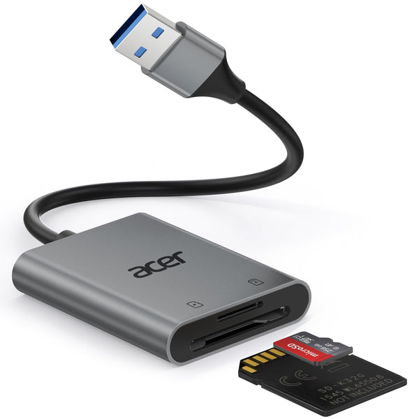 Acer ODK550 USB 3.0 SD Card Reader with Cord for Windows PC